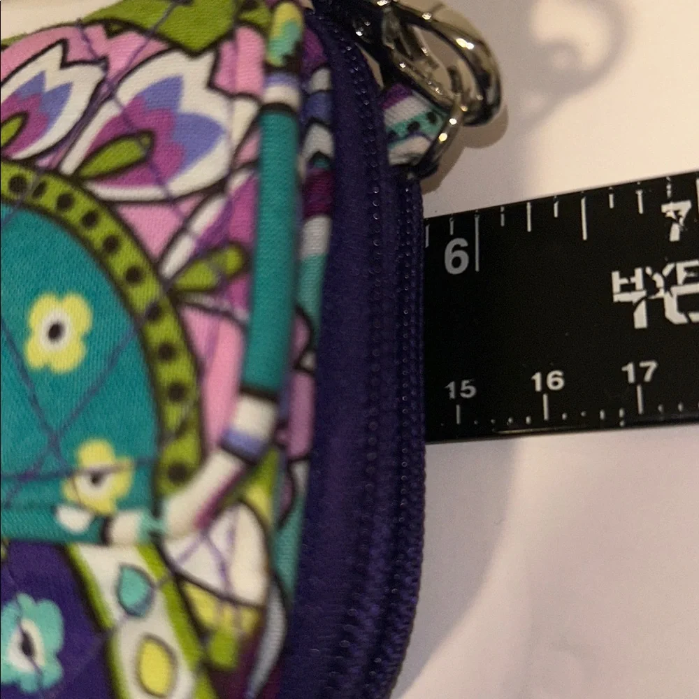 Vera Bradley All in One Crossbody Wristlet Multi Colored Quilted Wallet